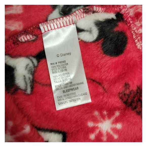 Disney Mickey Mouse & Minnie Mouse Christmas Pajama Pants - Picture 8 of 8